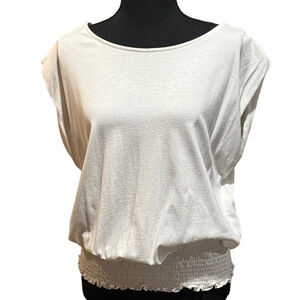 A New Day White Blouse Women's Size Large